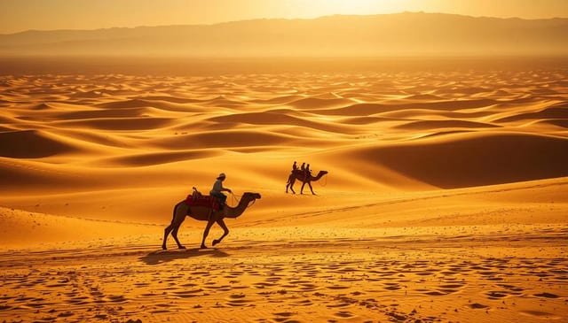 Agafay Paragliding and Camel Tour in Marrakech