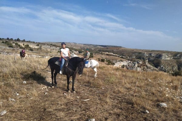 Horse Riding Tour in Murgia Park Matera