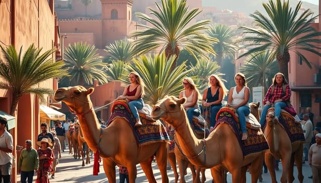 Agafay Paragliding Quad and Camel in Marrakech
