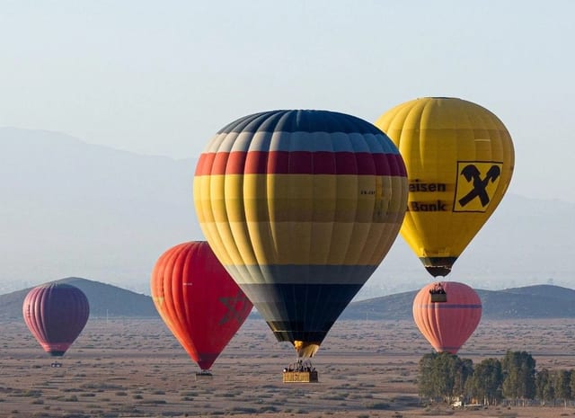 Sunrise Hot Air Balloon & Half-Day Marrakech Souks Tour