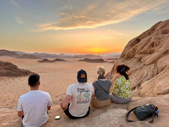 Four-Day Wild Camping Trek in Wadi Rum