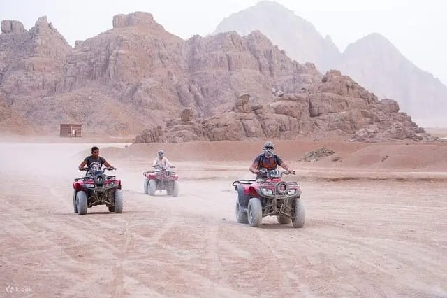 ATV Quad and Camel Ride to Echo Mountain from Sharm El Sheikh