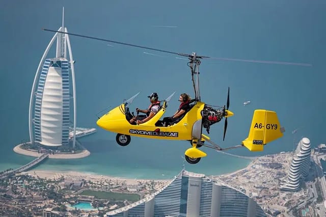 Gyrocopter Coastal Flight in Dubai