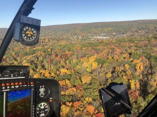 Private Fall Foliage Helicopter Tour from Westchester