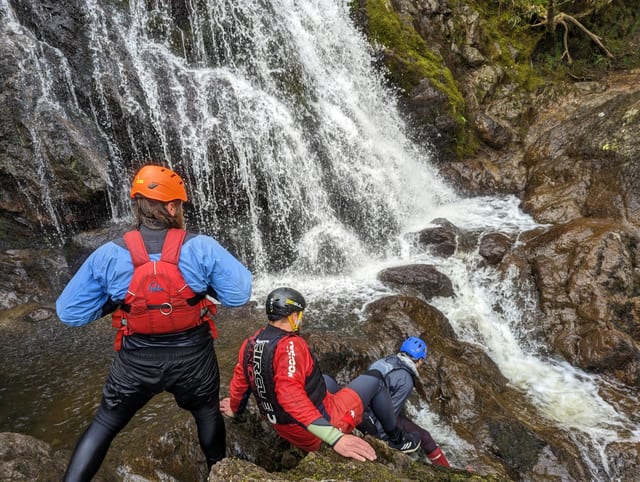 Gorge Scrambling in Snowdonia