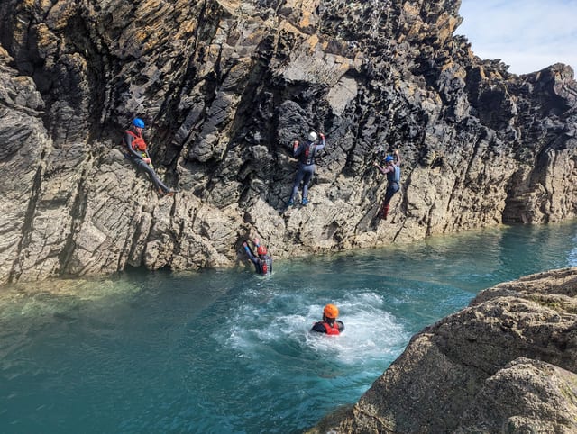 Coasteering in Anglesey
