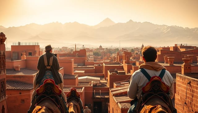 Agafay Buggy for 2 Camel and Dinner Show in Marrakech
