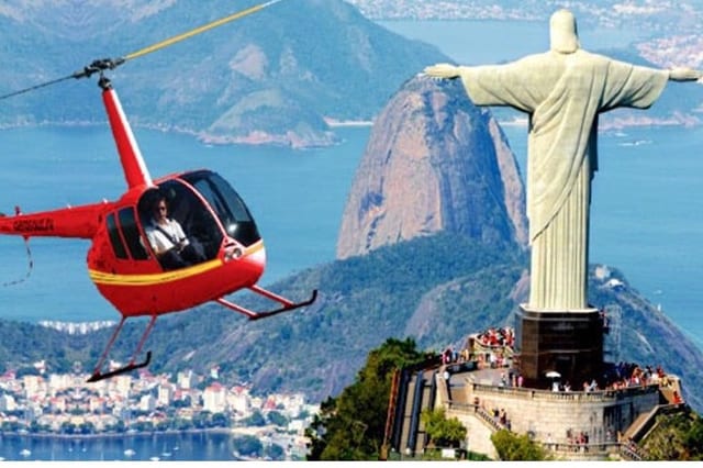 Helicopter Panorama in Rio de Janeiro