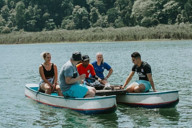 Jungle Trekking and Lake Canoeing at Tamblingan in Bali