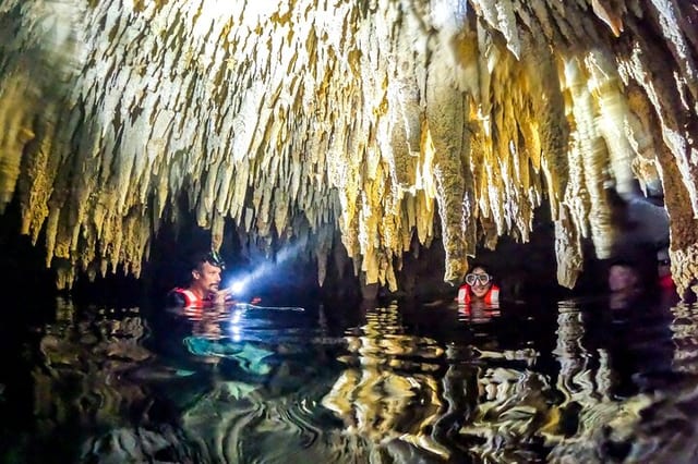 Cenote and Sea Turtle Snorkel in the Riviera Maya