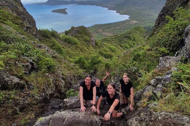 Mountain Hiking on Le Morne Brabant in Le Morne