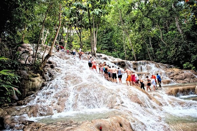 Waterfall Swimming and Dunn’s River Climbing in Montego Bay