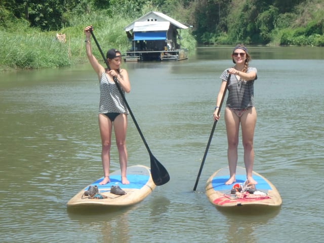 Mae Ping River Stand-Up-Paddleboarding