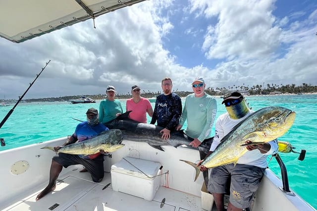 Private Fishing Charter on 39ft Sherlock Boat in Punta Cana
