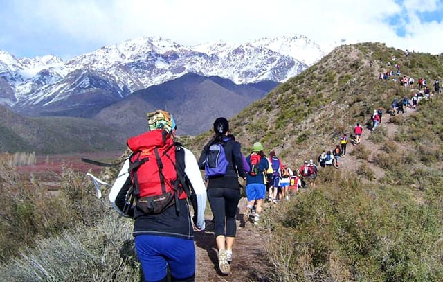 Devil’s Throat Hike in Potrerillos