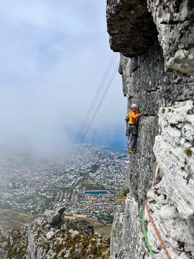 Escalada a la cumbre en Ciudad del Cabo