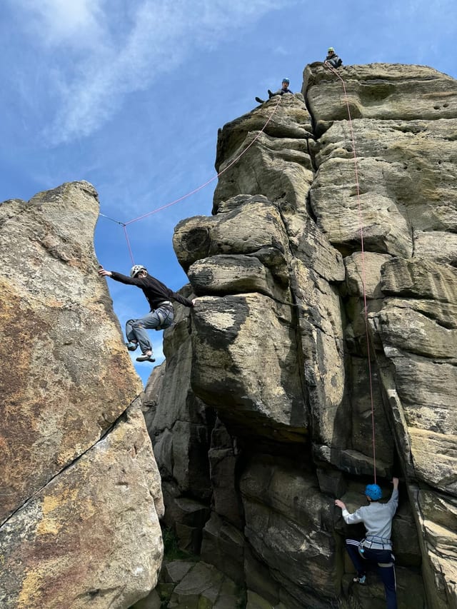 Kids Holiday Rock Climbing in Yorkshire