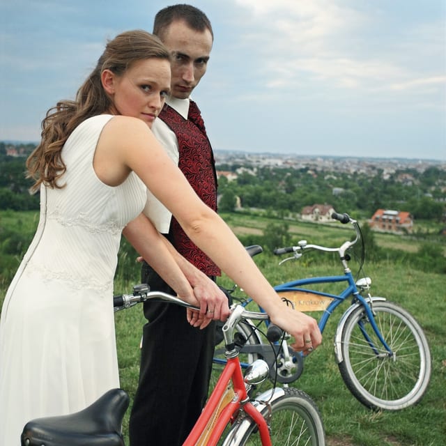 Sunset Bike Tour along the Vistula in Krakow