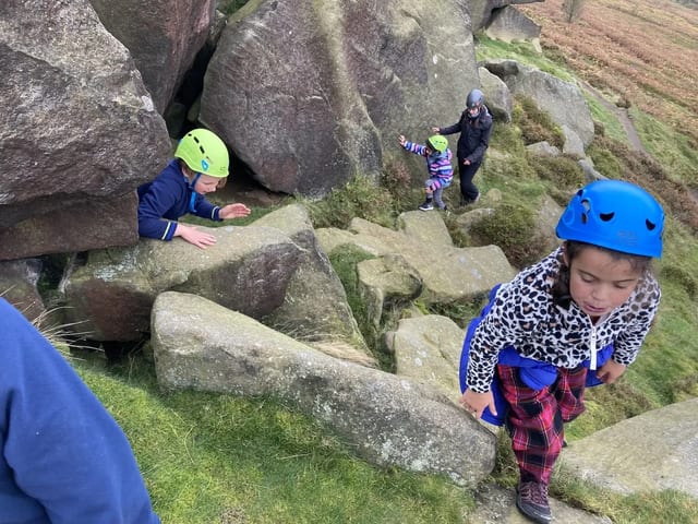 Kids Rock Climbing Club in Yorkshire