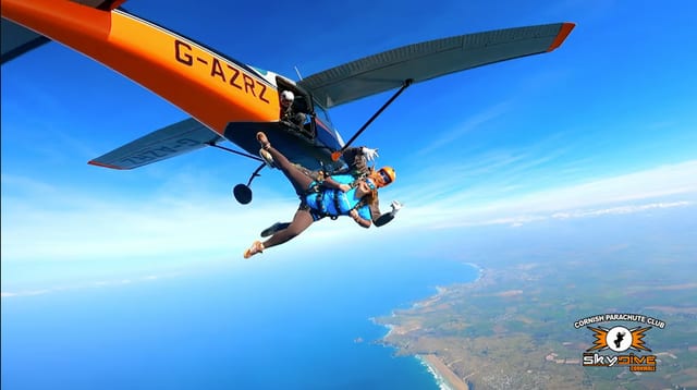 Tandem Skydive in Cornwall