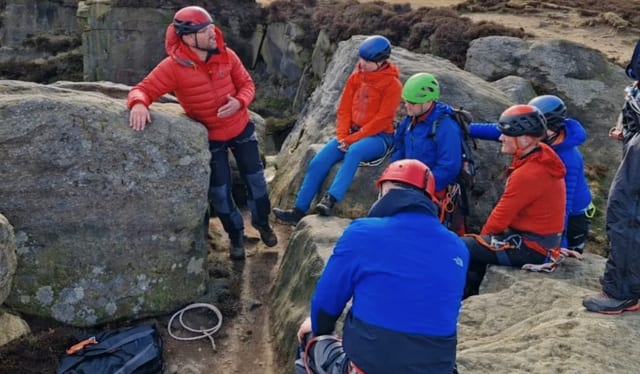 Climbing Instructor CPD in Yorkshire