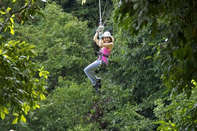 Zipline and Waterfall Climbing in Ocho Rios
