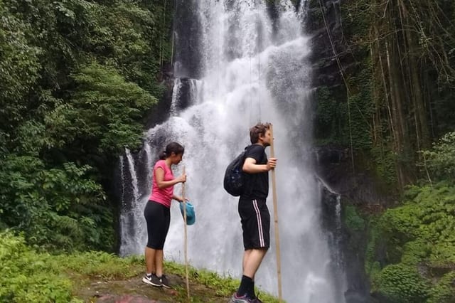 Randonnée aux cascades du nord de Bali