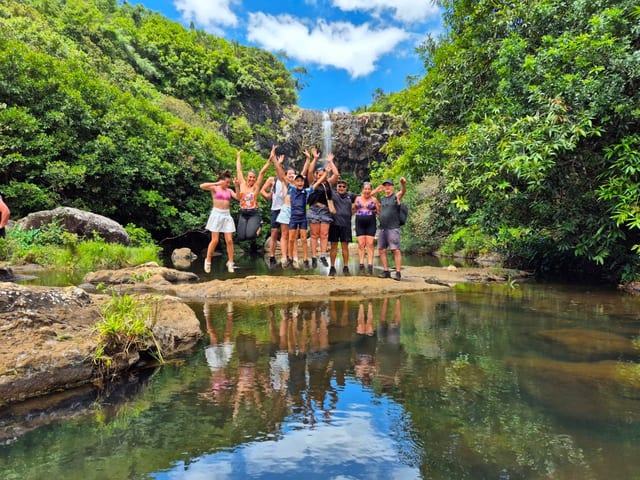 Waterfall Hiking in Tamarin