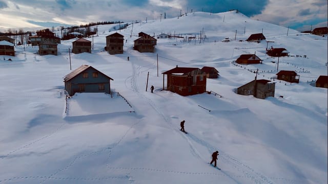 Weekend Backcountry Freeride Skiing and Snowboarding in the Kackar Mountains