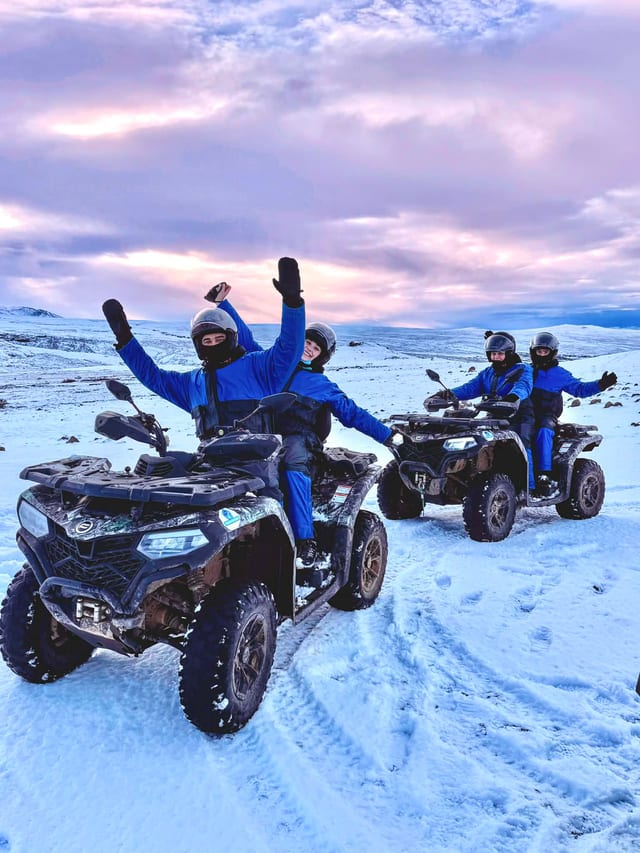Aventure en quad à Húsafell