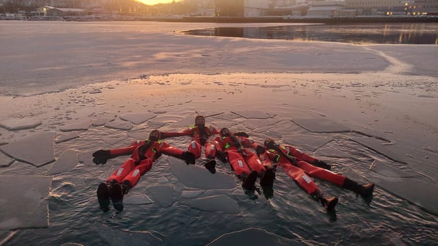 Arctic Fjord Floating Experience in Malangen near Tromso