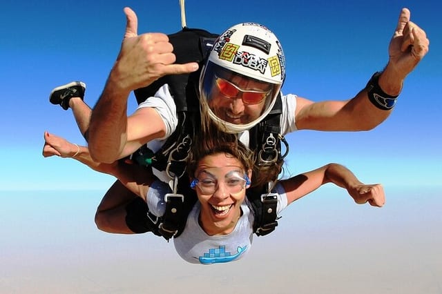 Tandem Skydive in Dubai