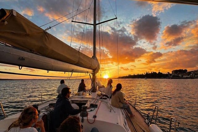 Sunset Sailboat Cruise with Wine Tasting in Porto