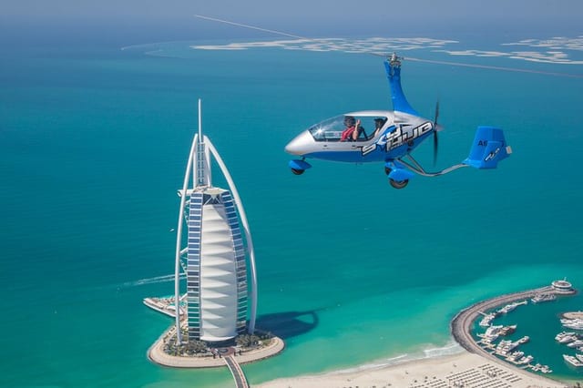 Private Gyrocopter Flight in Dubai