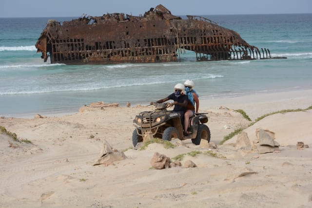 Quad Tours to Santa Monica and the Shipwreck in Boa Vista