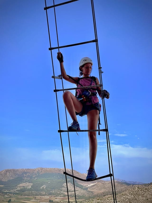 Top-Rope Rock Climbing at Placas Negras, Granada