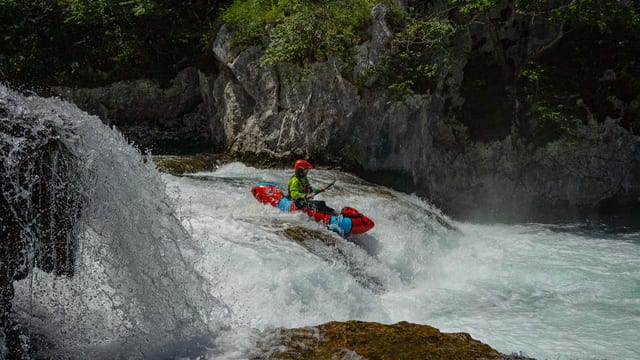 Packrafting on the Mrežnica River