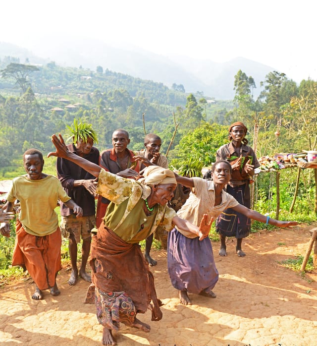 Hiking Batwa Cultural Trail in Mgahinga