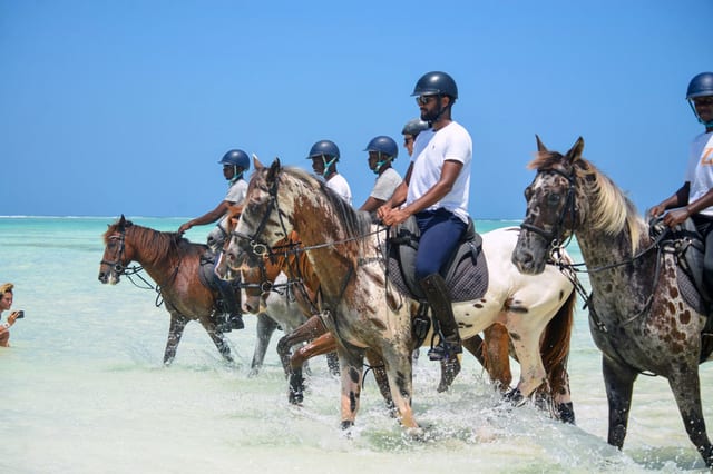 Horse Riding on Nungwi Beach in Zanzibar