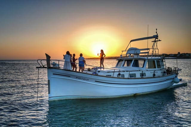 Sunset Boat Trip in Mahón