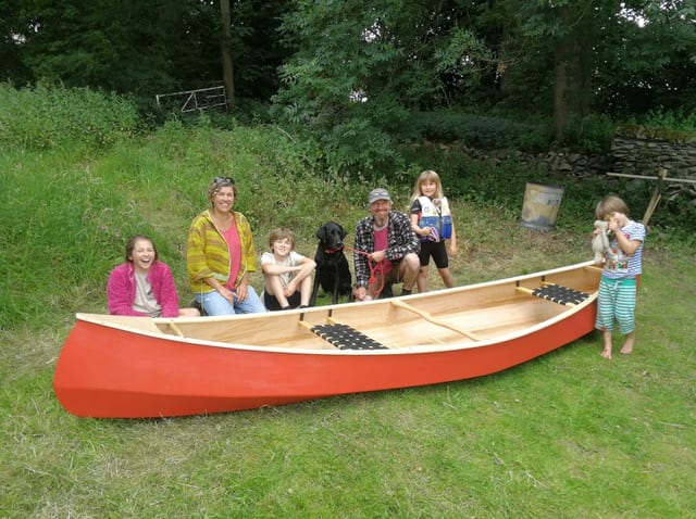 3-Day Canoe Building Workshop in the Lake District