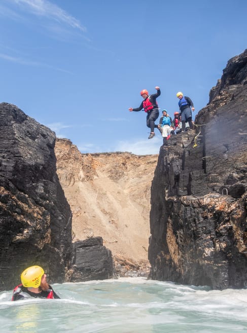 Coasteering Adventure in West Cornwall