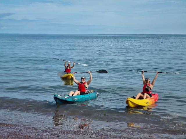Solo SOT Kayak Hire in Babbacombe, South Devon
