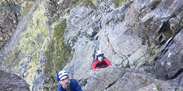 Guided Pillar Rock Climb – High Man in the Lake District