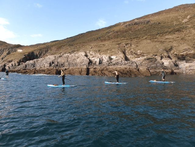 7-Mile Round Trip Guided SUP Tour – RWY to Cawsand
