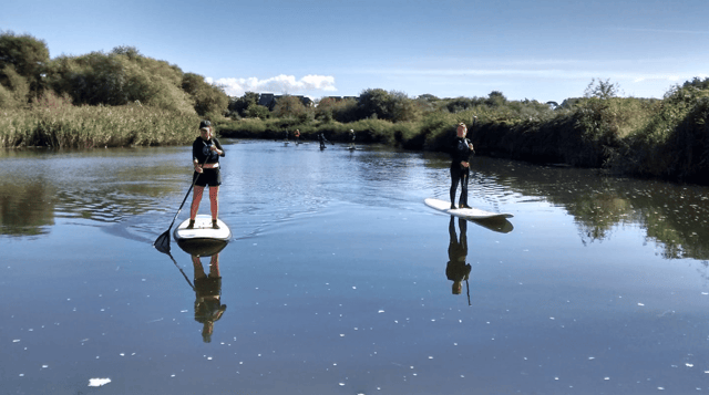 SUP Tour – Mudeford Quay to Christchurch Priory