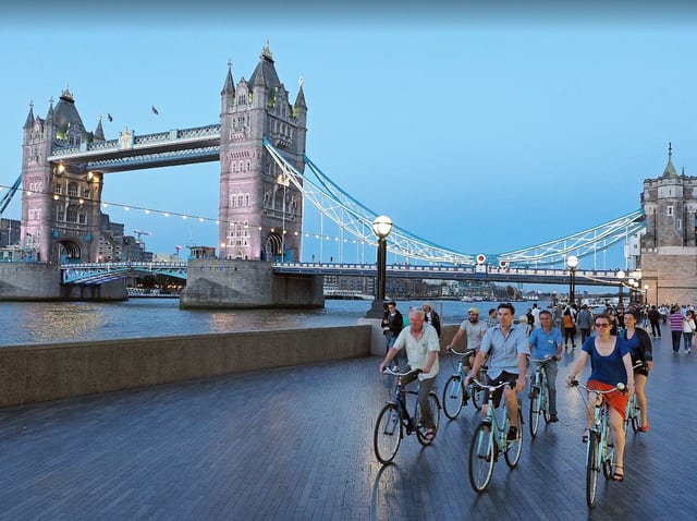 ‘The Sunset Tour’ – 3-Hour Cycling Tour in London