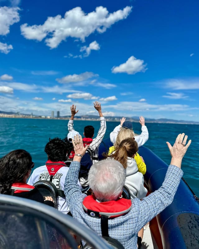 High Speed Powerboat (RIB) Ride in Barcelona
