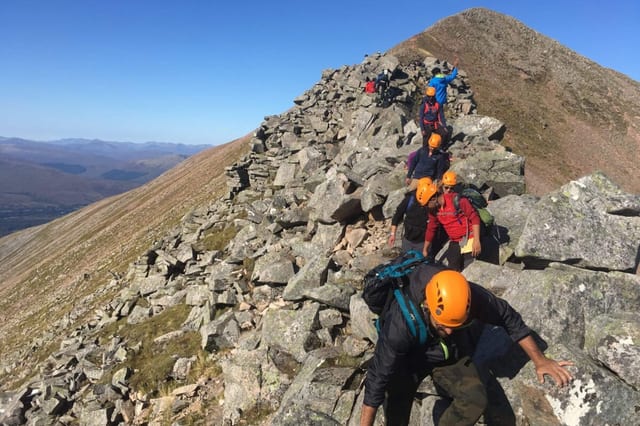2-4 Day Mountaineering Training Courses in Scotland