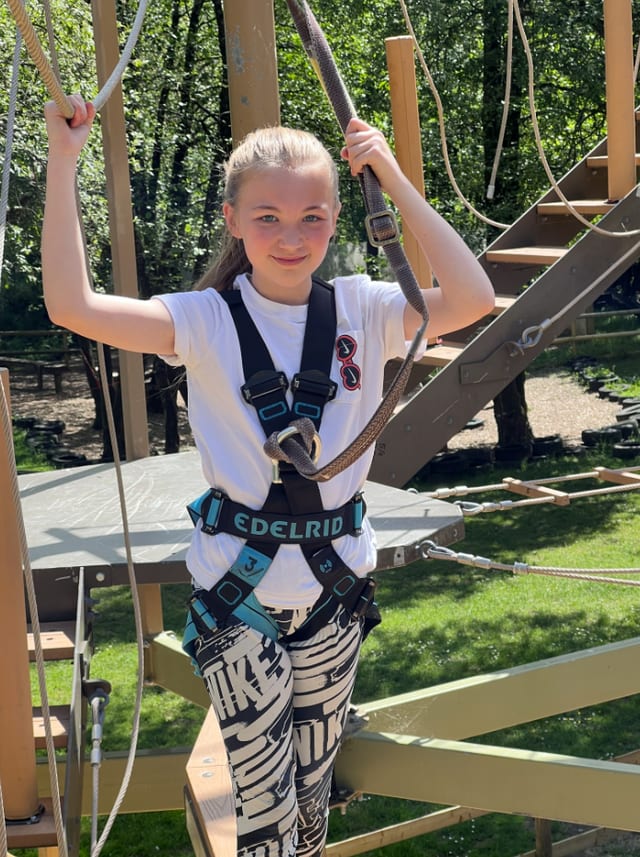 High Ropes Activity Session in North Devon